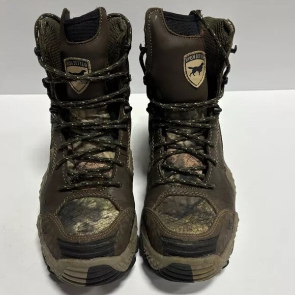 Irish Setter Women’s Hunt VaprTrek 8” Waterproof Boots, Size 6 M - Picture 3 of 7